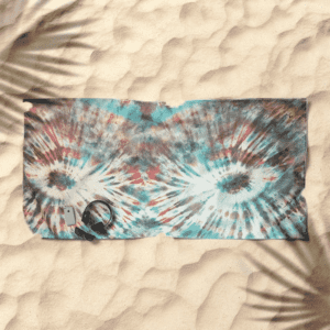 EASY SHEET - Aqua Blue & Megenta 2 Eyes of Tie Dye