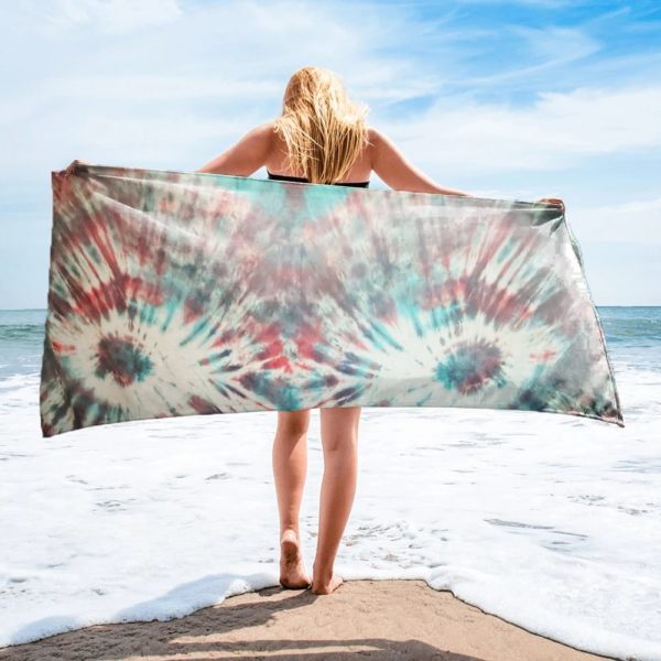 EASY SHEET – Aqua Blue & Megenta 2 Eyes of Tie Dye - Girl in Wind with Sheet