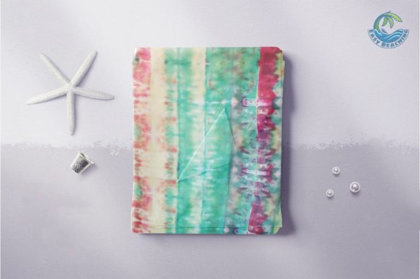 EASY SHEET – Multi-colored tie dye with Stripes - Gift